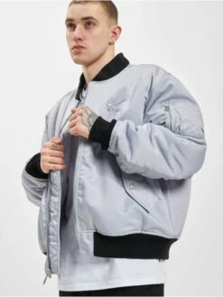 Nike Herren Bomberjacke Sportswear Air In Grau