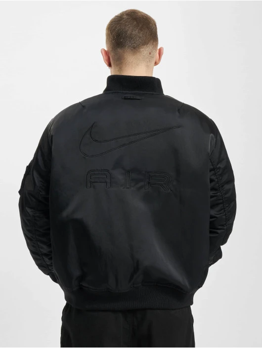 Herren Bomberjacke Sportswear Air in schwarz Nike Herren Bomberjacke Sportswear Air In Schwarz -Modisches Herrenbekleidungs Geschäft nike bomberjacke schwarz 977426 1