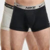 Nike Herren Boxershorts Trunk 2 Pack In Khaki -Modisches Herrenbekleidungs Geschäft nike boxershorts khaki 974383