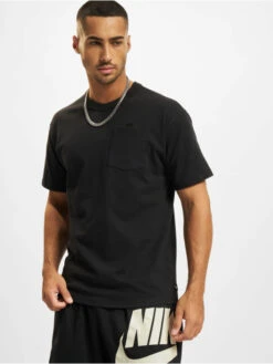 Nike Herren T-Shirt Premium Essntl Sust Pkt In Schwarz