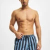 Only & Sons Herren Badeshorts Ted Stripe Swim In Blau -Modisches Herrenbekleidungs Geschäft only sons badeshorts blau 893265
