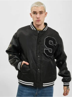 Only & Sons Herren College Jacke Chris Varsity In Schwarz