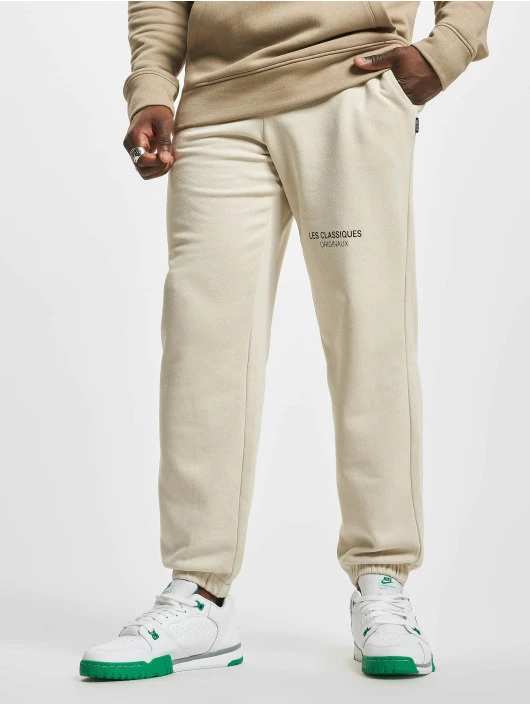 Herren Jogginghose Ace Tape Cuffles Classiques in beige Only & Sons Herren Jogginghose Ace Tape Cuffles Classiques In Beige -Modisches Herrenbekleidungs Geschäft only sons jogginghose beige 944869