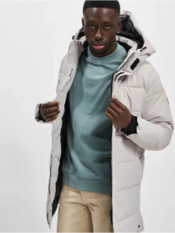 Only & Sons Herren Mantel Carl Long Quilted In Blau