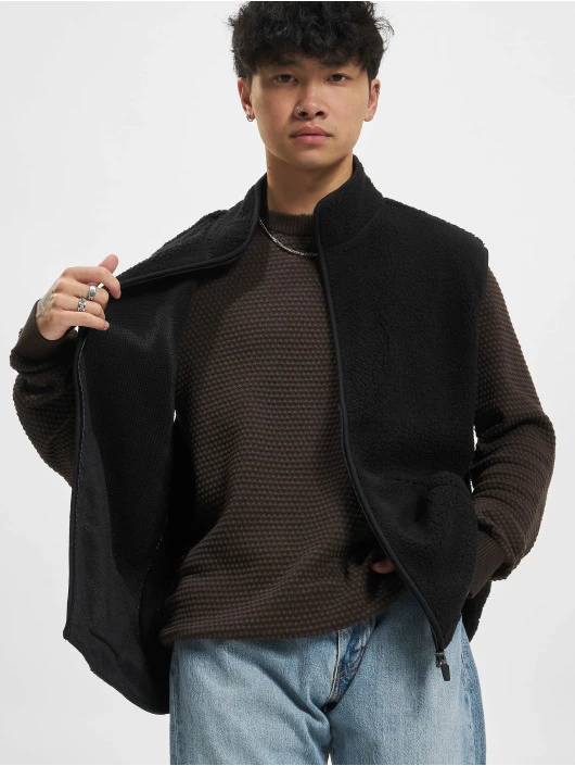 Herren Weste Remy Wallpaper in schwarz Only & Sons Herren Weste Remy Wallpaper In Schwarz -Modisches Herrenbekleidungs Geschäft only sons weste schwarz 944719