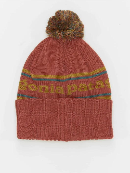 Wintermütze Powder Town Park Stripe Knit in rot Patagonia Wintermütze Powder Town Park Stripe Knit In Rot -Modisches Herrenbekleidungs Geschäft patagonia wintermuetze rot 978911 1