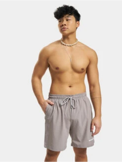 Pegador Herren Badeshorts Logo Swim In Grau