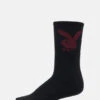 Socken PLAYBOY Bunny In Schwarz -Modisches Herrenbekleidungs Geschäft playboy x def socken schwarz 835355