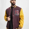 Puma Herren College Jacke Tye Letterman In Braun