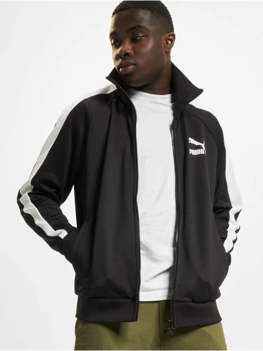 Herren Übergangsjacke Iconic T7 PT in schwarz Puma Herren Übergangsjacke Iconic T7 PT In Schwarz -Modisches Herrenbekleidungs Geschäft puma uebergangsjacke schwarz 871609