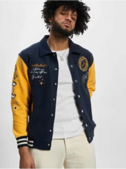 Redefined Rebel Herren College Jacke BO In Blau
