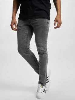 Redefined Rebel Herren Skinny Jeans Stockholm Destroy In Grau