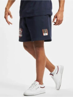 Reebok Herren Shorts BB Iverson Fleece In Blau