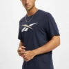 Reebok Herren T-Shirt TE Vector Logo In Blau