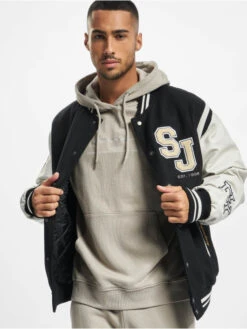 Sean John Herren College Jacke Legendary In Schwarz