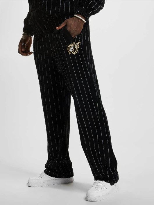Herren Jogginghose Vintage Pinstripe in schwarz Sean John Herren Jogginghose Vintage Pinstripe In Schwarz -Modisches Herrenbekleidungs Geschäft sean john jogginghose schwarz 929918