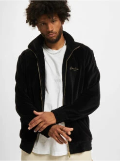 Sean John Herren Übergangsjacke Script Logo Essential In Schwarz