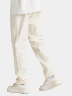 Herren Antifit Relaxed Fit Denim In Weiß 3 Herren Antifit Relaxed Fit Denim In Weiß -Modisches Herrenbekleidungs Geschäft sik silk antifit weiss 956771 1