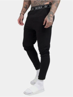 Herren Jogginghose Lounge In Schwarz