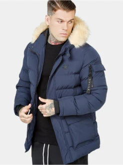 Herren Parka Expedition In Blau