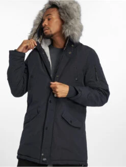 SIXTH JUNE Herren Parka Jersey In Blau