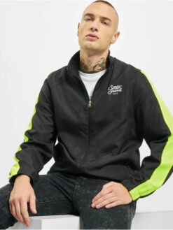 SIXTH JUNE Herren Übergangsjacke Ripstop In Schwarz