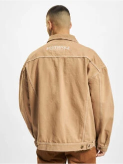 Southpole Herren Jeansjacken Script Cotton In Beige -Modisches Herrenbekleidungs Geschäft southpole jeansjacken beige 894372 1