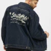Southpole Herren Jeansjacken Script In Indigo -Modisches Herrenbekleidungs Geschäft southpole jeansjacken indigo 822366