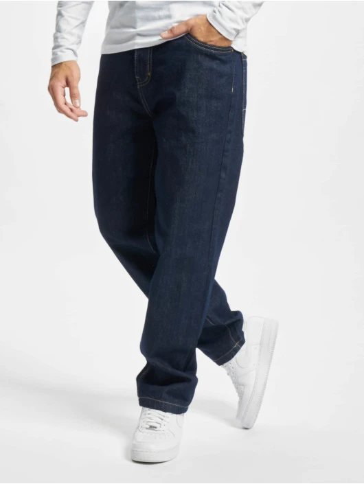 Herren Loose Fit Jeans 3D Embroidery in indigo Southpole Herren Loose Fit Jeans 3D Embroidery In Indigo -Modisches Herrenbekleidungs Geschäft southpole loose fit jeans indigo 861472