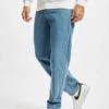 Southpole Herren Slim Fit Jeans Spray Logo Denim Slim Fit In Blau