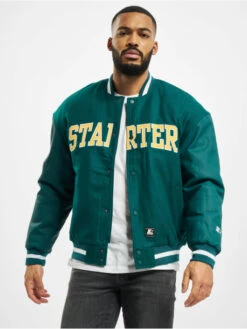 Starter Herren College Jacke Team Jacket In Grün