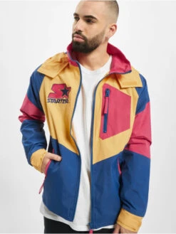 Starter Herren Übergangsjacke Multicolored Logo In Rot