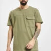SUBLEVEL Herren T-Shirt Pocket In Olive 1 SUBLEVEL Herren T-Shirt Pocket In Olive -Modisches Herrenbekleidungs Geschäft sublevel t shirt olive 813841