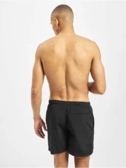 URBAN CLASSICS Herren Badeshorts Block Swim In Schwarz -Modisches Herrenbekleidungs Geschäft urban classics badeshorts schwarz 182703 1