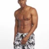 URBAN CLASSICS Herren Badeshorts Pattern In Schwarz -Modisches Herrenbekleidungs Geschäft urban classics badeshorts schwarz 635676