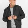 URBAN CLASSICS Herren Bomberjacke Light Bomber In Schwarz 2 URBAN CLASSICS Herren Bomberjacke Light Bomber In Schwarz -Modisches Herrenbekleidungs Geschäft urban classics bomberjacke schwarz 263658