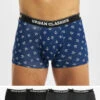 URBAN CLASSICS Herren Boxershorts 5-Pack In Blau -Modisches Herrenbekleidungs Geschäft urban classics boxershorts blau 798272