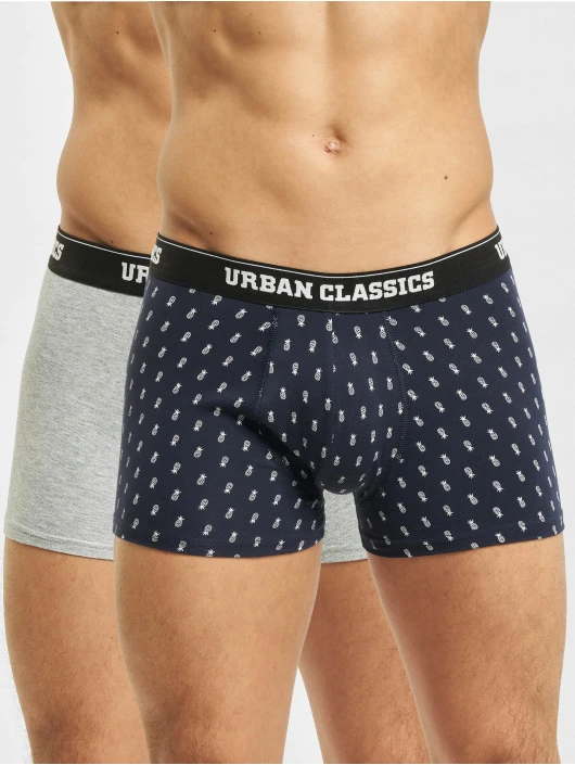 Herren Boxershorts Men Double Pack in bunt URBAN CLASSICS Herren Boxershorts Men Double Pack In Bunt -Modisches Herrenbekleidungs Geschäft urban classics boxershorts bunt 818383