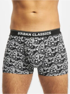 URBAN CLASSICS Herren Boxershorts Organic 5-Pack In Bunt -Modisches Herrenbekleidungs Geschäft urban classics boxershorts bunt 864137 1