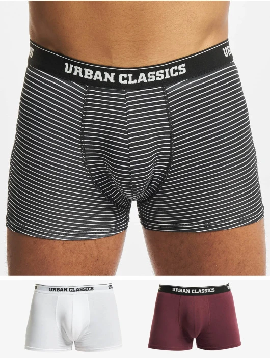 Herren Boxershorts Organic 3-Pack in bunt URBAN CLASSICS Herren Boxershorts Organic 3-Pack In Bunt -Modisches Herrenbekleidungs Geschäft urban classics boxershorts bunt 867001