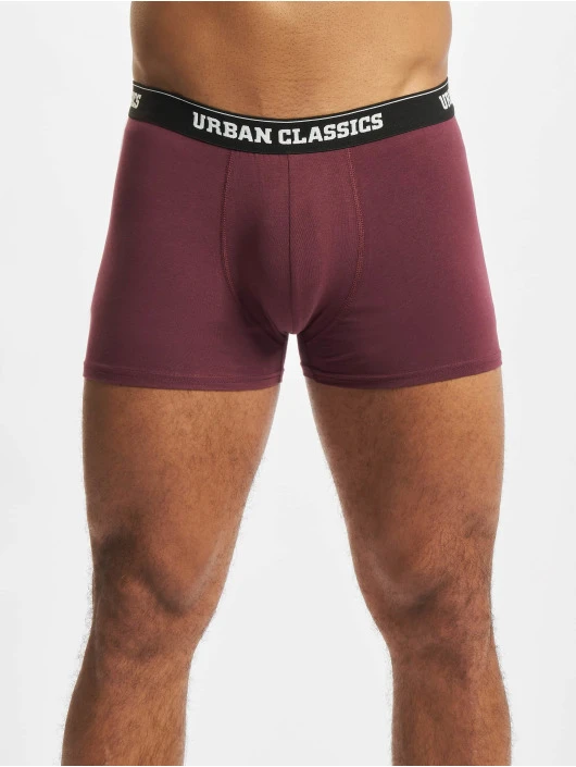 Herren Boxershorts Organic 3-Pack in bunt URBAN CLASSICS Herren Boxershorts Organic 3-Pack In Bunt -Modisches Herrenbekleidungs Geschäft urban classics boxershorts bunt 867001 1
