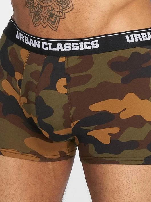 Herren Boxershorts 2-Pack Camo in camouflage URBAN CLASSICS Herren Boxershorts 2-Pack Camo In Camouflage -Modisches Herrenbekleidungs Geschäft urban classics boxershorts camouflage 475399 1