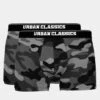 URBAN CLASSICS Herren Boxershorts 2 Pack Camo In Camouflage -Modisches Herrenbekleidungs Geschäft urban classics boxershorts camouflage 950973