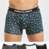 URBAN CLASSICS Herren Boxershorts 5-Pack In Schwarz -Modisches Herrenbekleidungs Geschäft urban classics boxershorts schwarz 818182