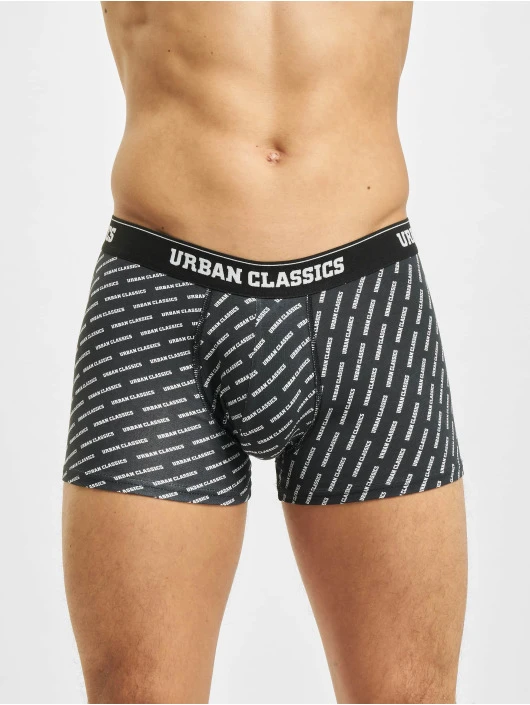 Herren Boxershorts 5-Pack in schwarz URBAN CLASSICS Herren Boxershorts 5-Pack In Schwarz -Modisches Herrenbekleidungs Geschäft urban classics boxershorts schwarz 818182 1