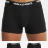 URBAN CLASSICS Herren Boxershorts Men 3-Pack In Schwarz -Modisches Herrenbekleidungs Geschäft urban classics boxershorts schwarz 863608