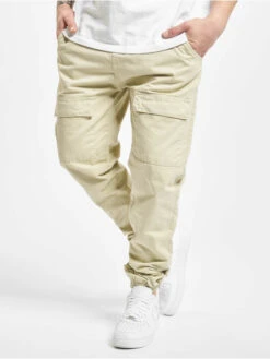 URBAN CLASSICS Herren Cargohose Front Pocket In Beige