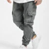 URBAN CLASSICS Herren Cargohose Cargo Jogging In Grau -Modisches Herrenbekleidungs Geschäft urban classics cargohose grau 263778