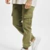 URBAN CLASSICS Herren Cargohose Washed Cargo Twill Jogging In Olive -Modisches Herrenbekleidungs Geschäft urban classics cargohose olive 294199