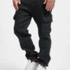 URBAN CLASSICS Herren Cargohose Knitted In Schwarz -Modisches Herrenbekleidungs Geschäft urban classics cargohose schwarz 852406